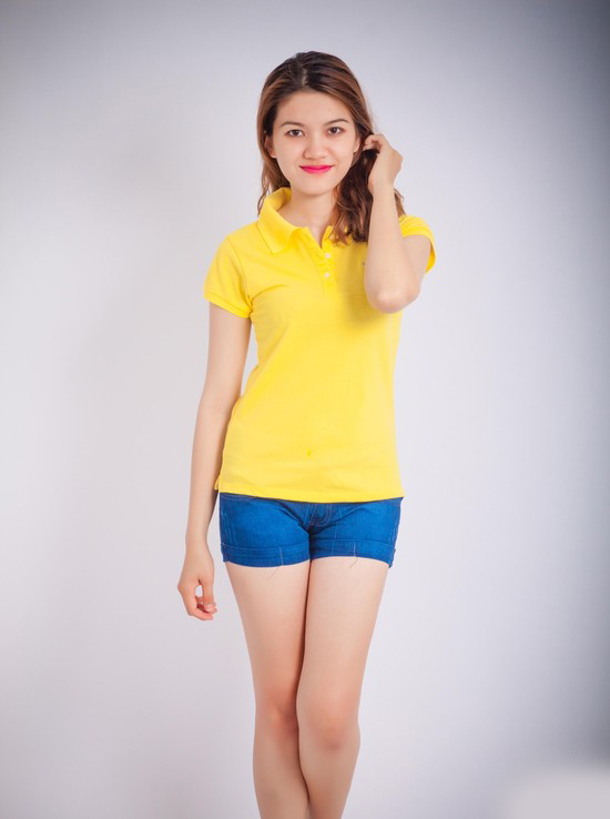 Áo thun thời trang chất liệu cotton trẻ trung cho bạn gái - 11